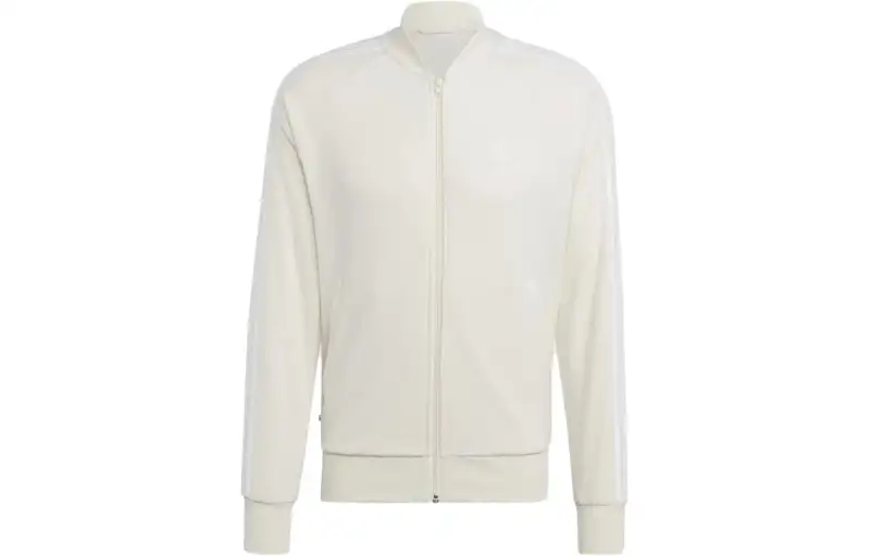 Adidas Originals Jackets Men's White Crew Neck Moderate Pilot