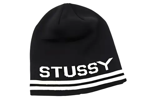 Stussy Beanies Unisex Black