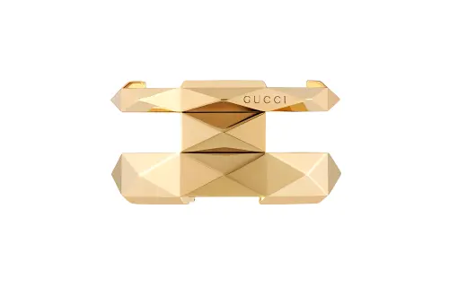 GUCCI Link To Love Series Rings Women's Gold