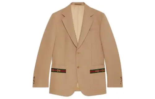 GUCCI Notched-lapel Single-breasted Blazer