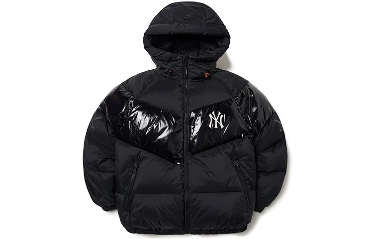 MLB Down Jacket Short Unisex Black