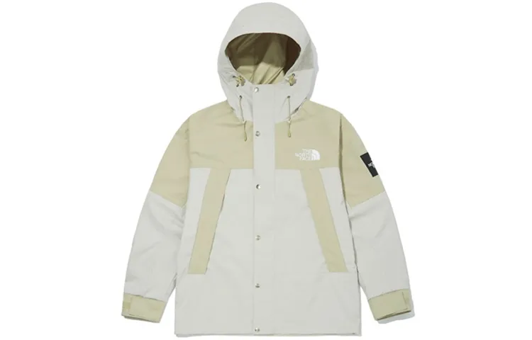 THE NORTH FACE Waterproof, Windproof, Breathable, And Thermal Windbreaker Jacket Unisex Beige