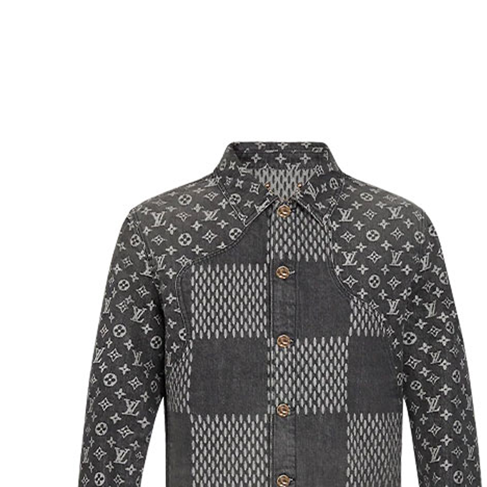 Мужская куртка Louis Vuitton LOUIS VUITTON × nigo LV2 (черный) — фото 6