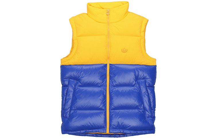 Мужской жилет adidas originals Down Regen Vest (золотисто-синий) — фото 1