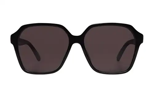 Balenciaga Irregular Shape Sunglasses Women's Black