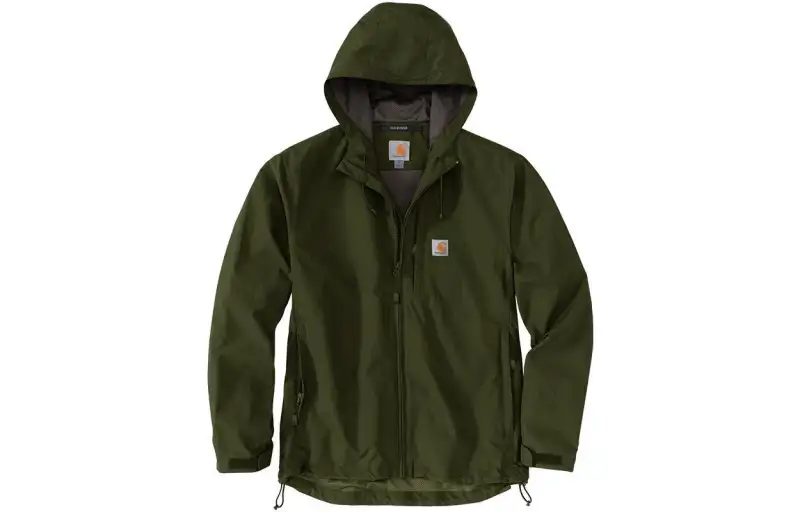 Carhartt 104671 RAIN DEFENDER Collection LIGHTWEIGHT JACKET Level 1 Cold Resistant RELAXED FIT Men's