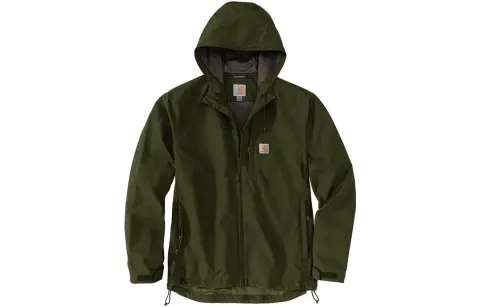 Carhartt 104671 RAIN DEFENDER Collection LIGHTWEIGHT JACKET Level 1 Cold Resistant RELAXED FIT Men's