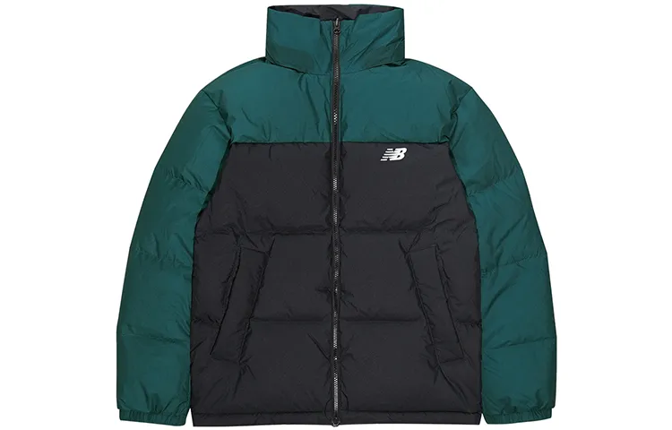 New Balance Down Jacket Unisex Black Green