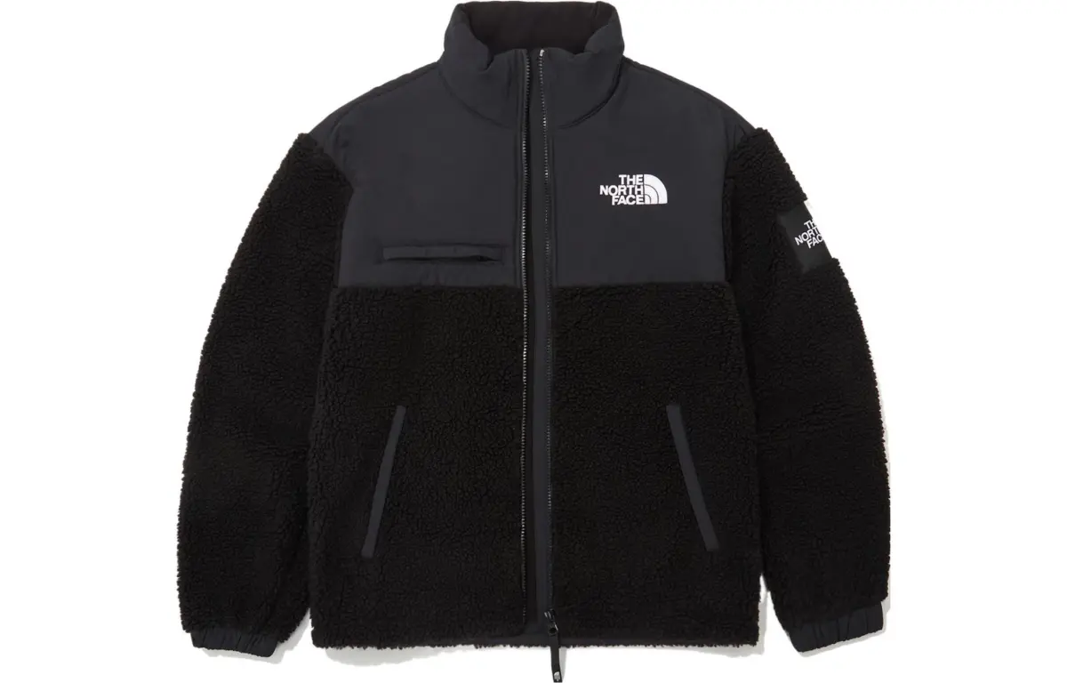 THE NORTH FACE Jackets Unisex Black Stand Collar Moderate Other