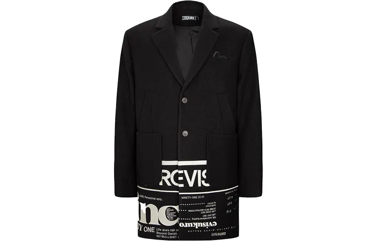 EVISU Business Suit Men's Black