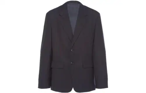 【Previous Season】striped single-breasted wool blazer