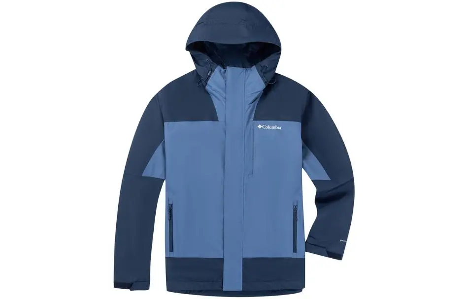 Columbia Waterproof, Windproof, And Rainproof Windbreaker Jacket Men's