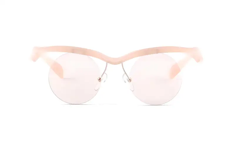 PRADA Runway Round-frame Sunglasses