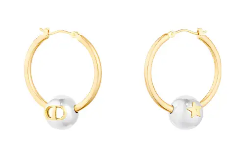 DIOR Earrings Women's Gold