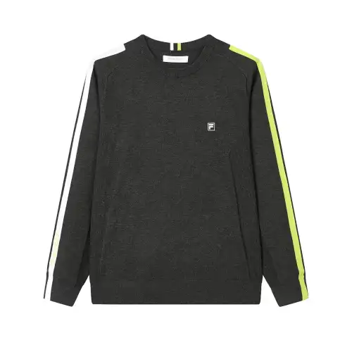 FILA Golf Knitwear Men's Ghost Heather Gray