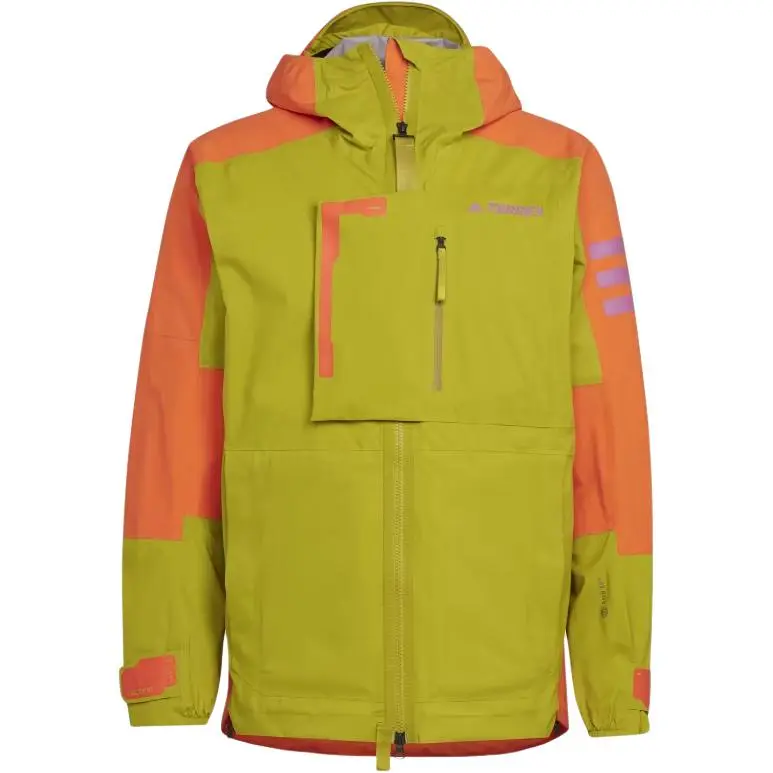 Adidas Jackets Men's Green Hooded Moderate Straight Fit