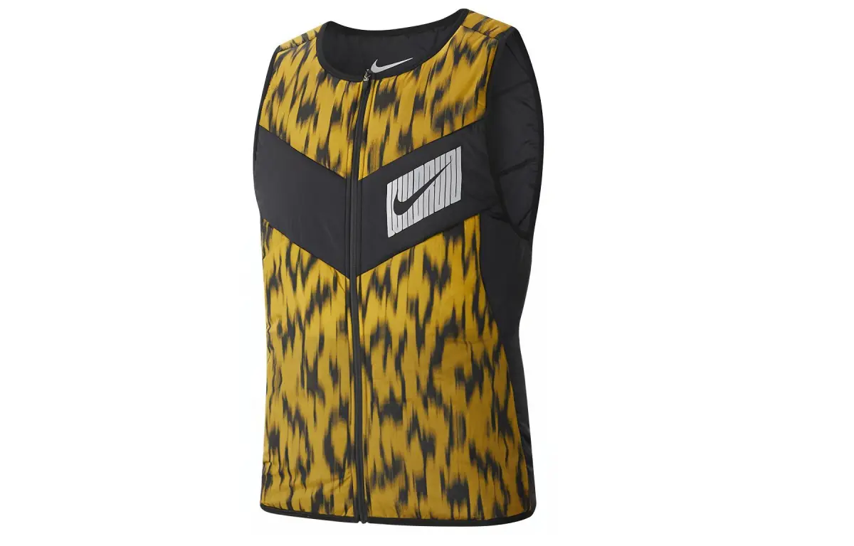 Nike Vests Men's Black Collarless Moderate Other