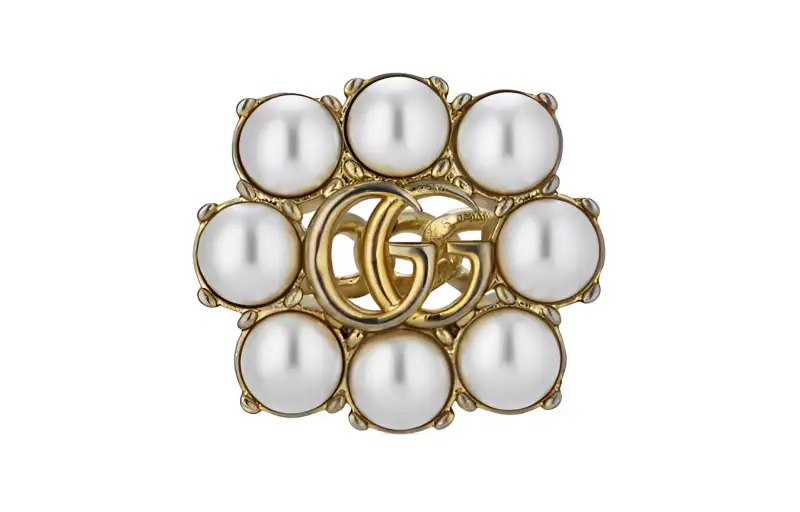 GUCCI Rings Women's Gold