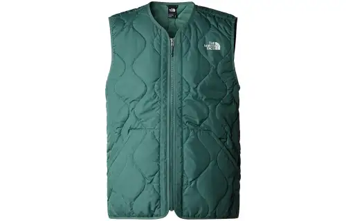 THE NORTH FACE Vests Men's Green V Neck Moderate Other