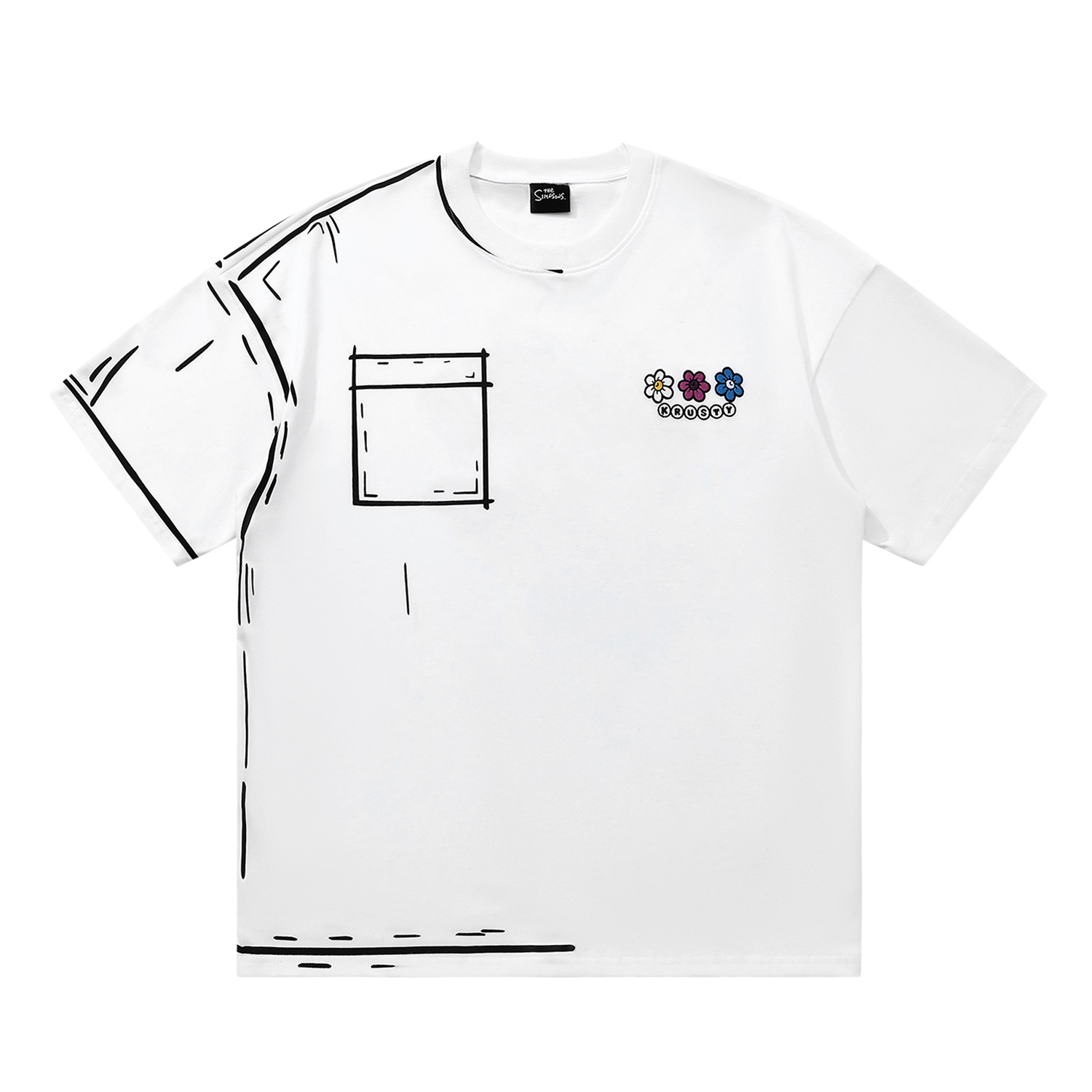Футболка The Simpsons SPCTE252F228U (черная)