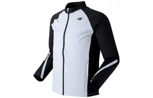 New Balance Jackets Men's Black Stand Collar Moderate Other