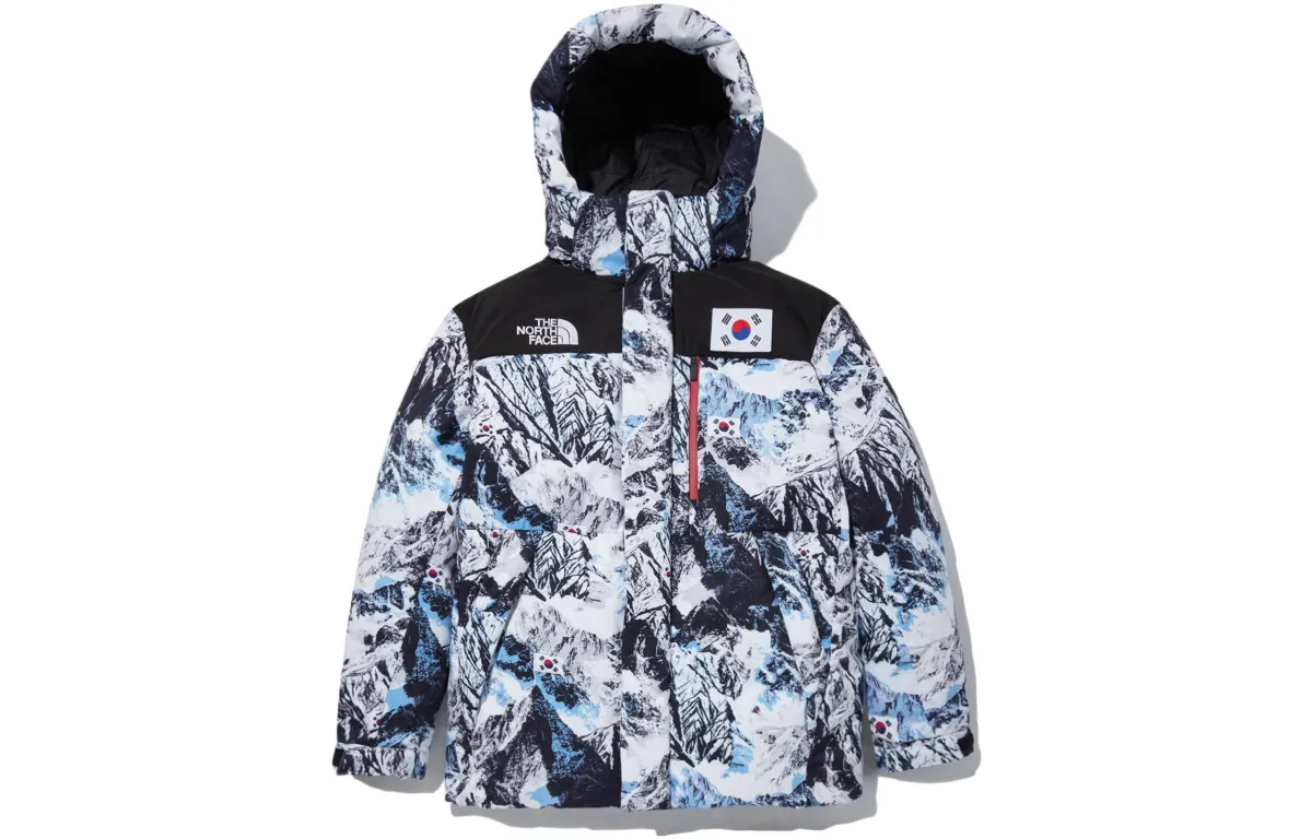 THE NORTH FACE 22 Beijing Teamkorea Down Parka/R White Korea Version