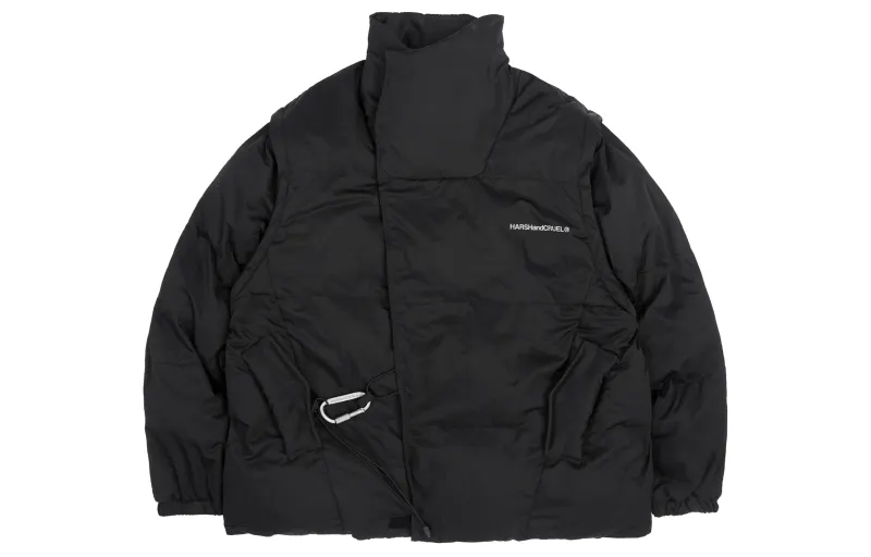 HARSH AND CRUEL FW20 Puffer Jacket Unisex Black