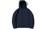 Li Ning Down Jackets Men's Blue Hooded Thickened Other