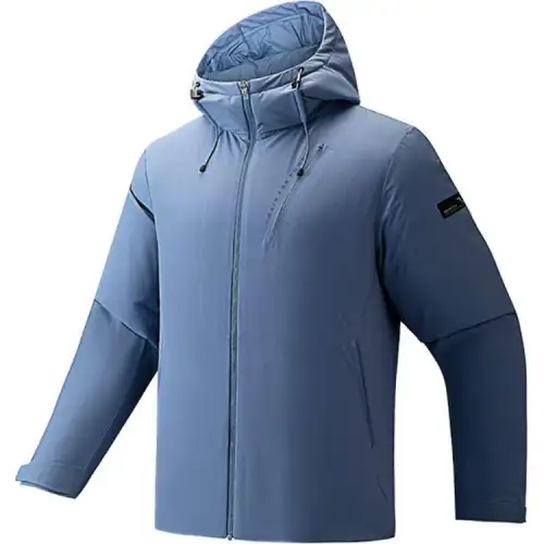 Anta Variety Training Collection Down Jacket Men's Chessboard Gray