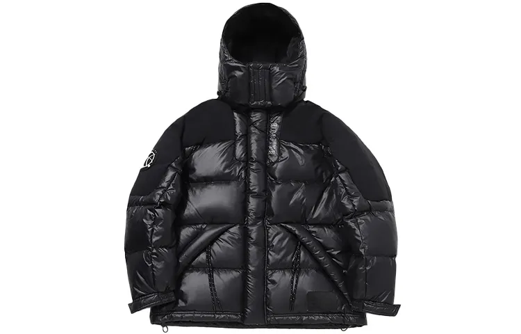 Li Ning Down Jackets Men's New Standard Black Hooded Thickened Other