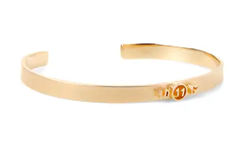 Maison Margiela Sterling Silver Bangles Men's Gold