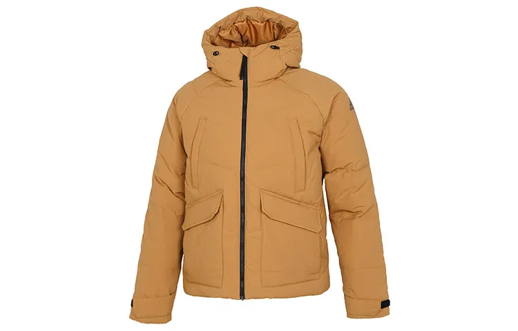 Adidas Down Jacket Men's Ginger Yellow