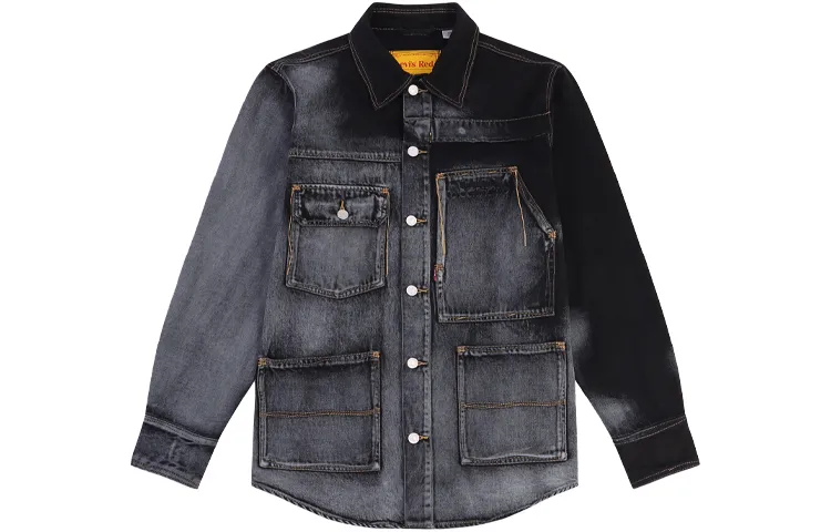 Levi's x Feng Chen Wang Tie Dye Denim Jacket Men's Denim Gray