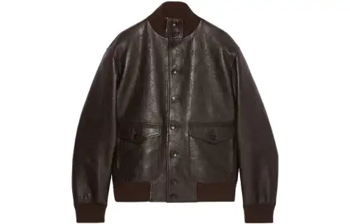 GUCCI Jackets & Coats Men's Brown