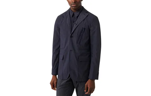 Burberry Business Suit Coat Men's Dark Blue