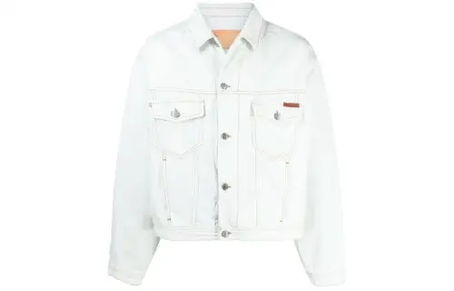 Golden Goose Denim Jacket Men's White
