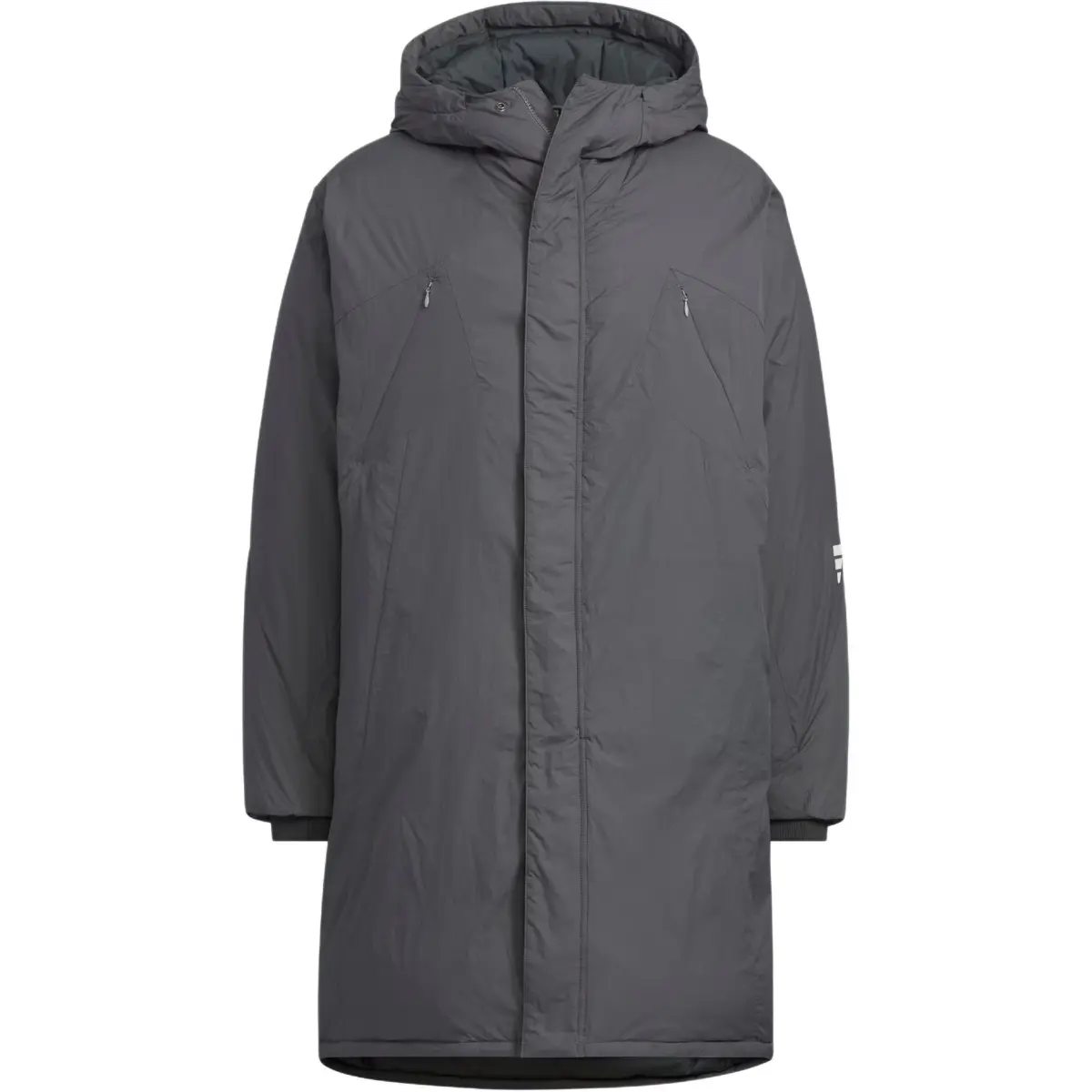 Adidas FUSTL P DJK LON Down Jacket Men's Dark Gray