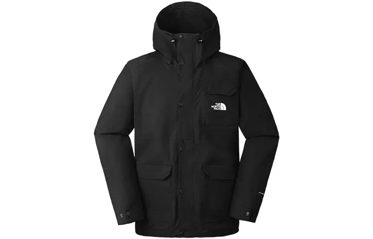 THE NORTH FACE Urban Exploration Hiking Commute Mountaineering Waterproof And Windproof Windbreaker Jacket Men's Black