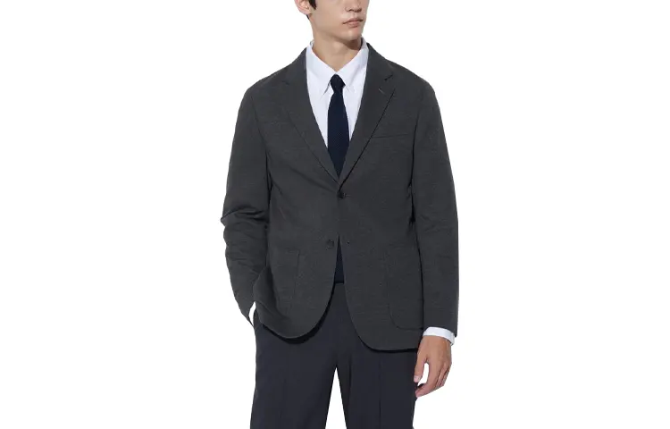 UNIQLO Business Suit Unisex Dark Gray