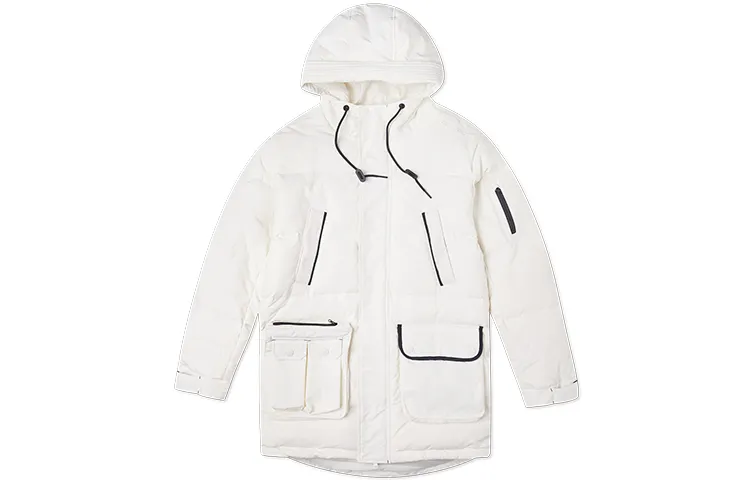 Converse Down Jacket Winter Men's Milk White
