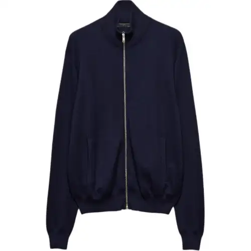 PRADA Jackets & Coats Men's Marine Blue