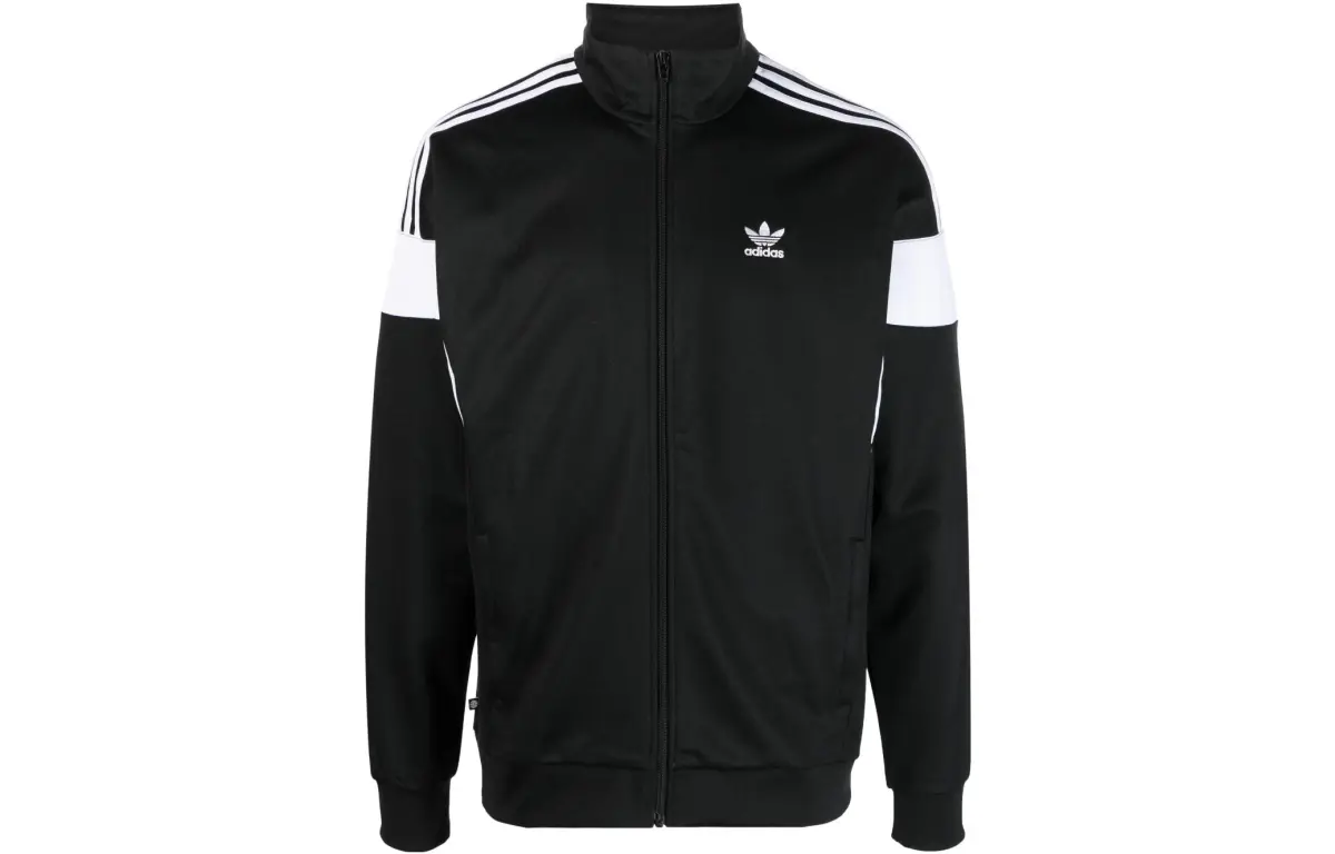 Adidas Originals Logo-print Zip-up Jacket