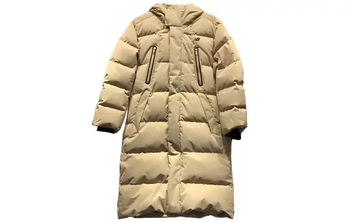 New Balance Nylon Street Style Down Jacket Men's Camel