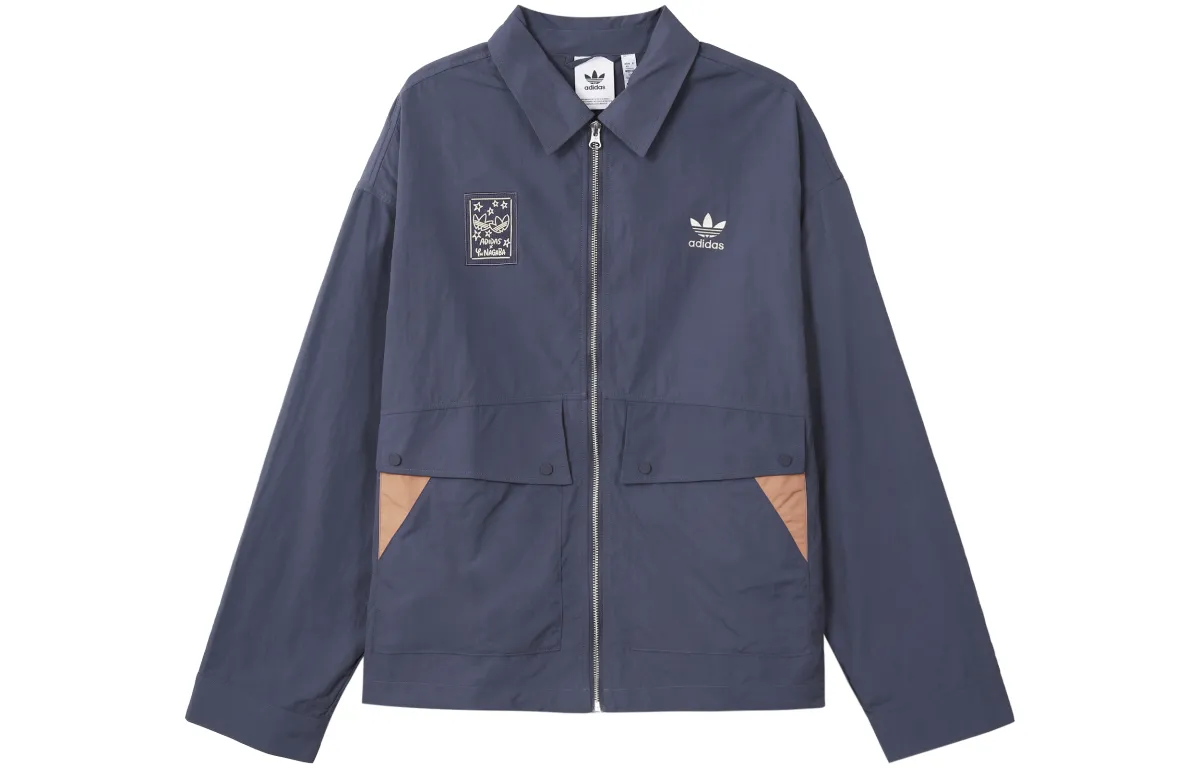 Adidas Originals x ZHANGCHANGXIONG Jacket Men's Navy Blue