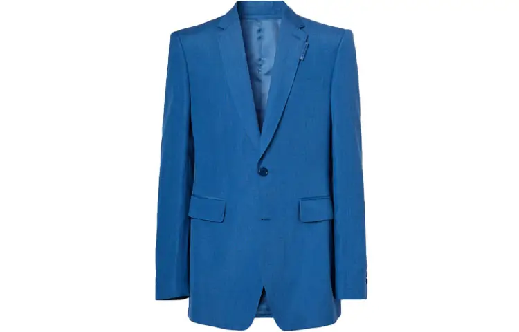 Burberry SS21 Business Suit Coat Men's Blue