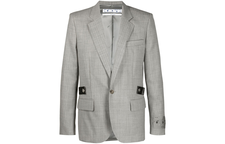 OFF WHITE Single breasted Tailored Blazer