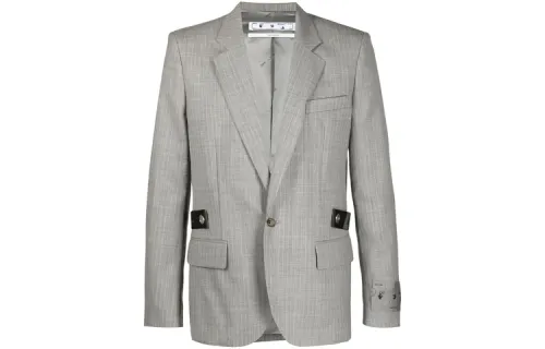 OFF WHITE Single breasted Tailored Blazer