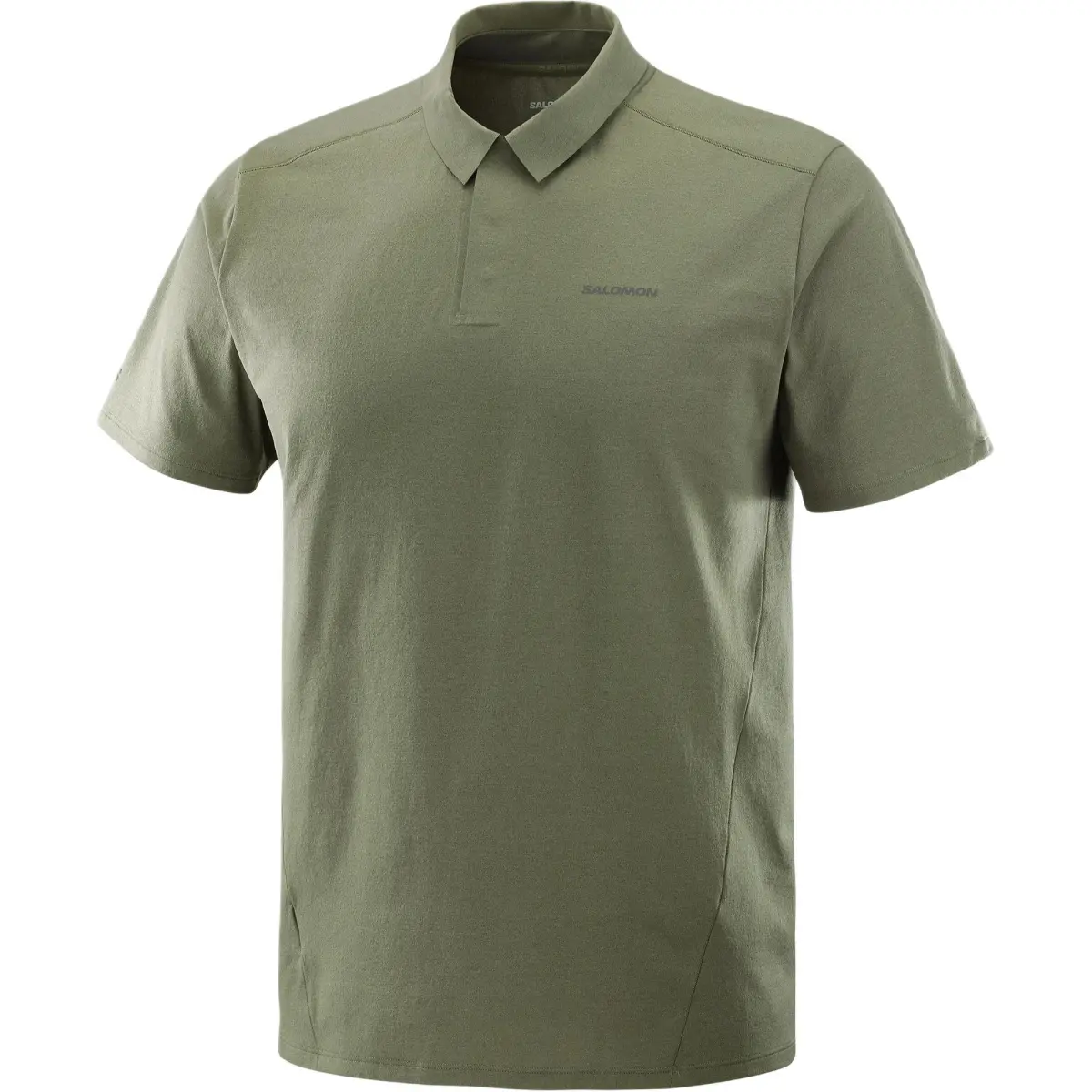 SALOMON TRACKLINE Polo Shirt Men's Green