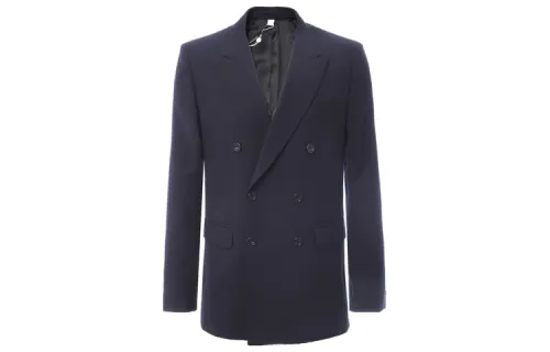 Burberry FW21 Business Suit Coat Men's Dark Blue
