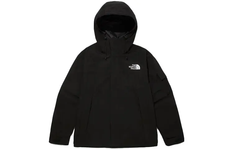 THE NORTH FACE Jackets Men's Black Hooded Moderate Pilot